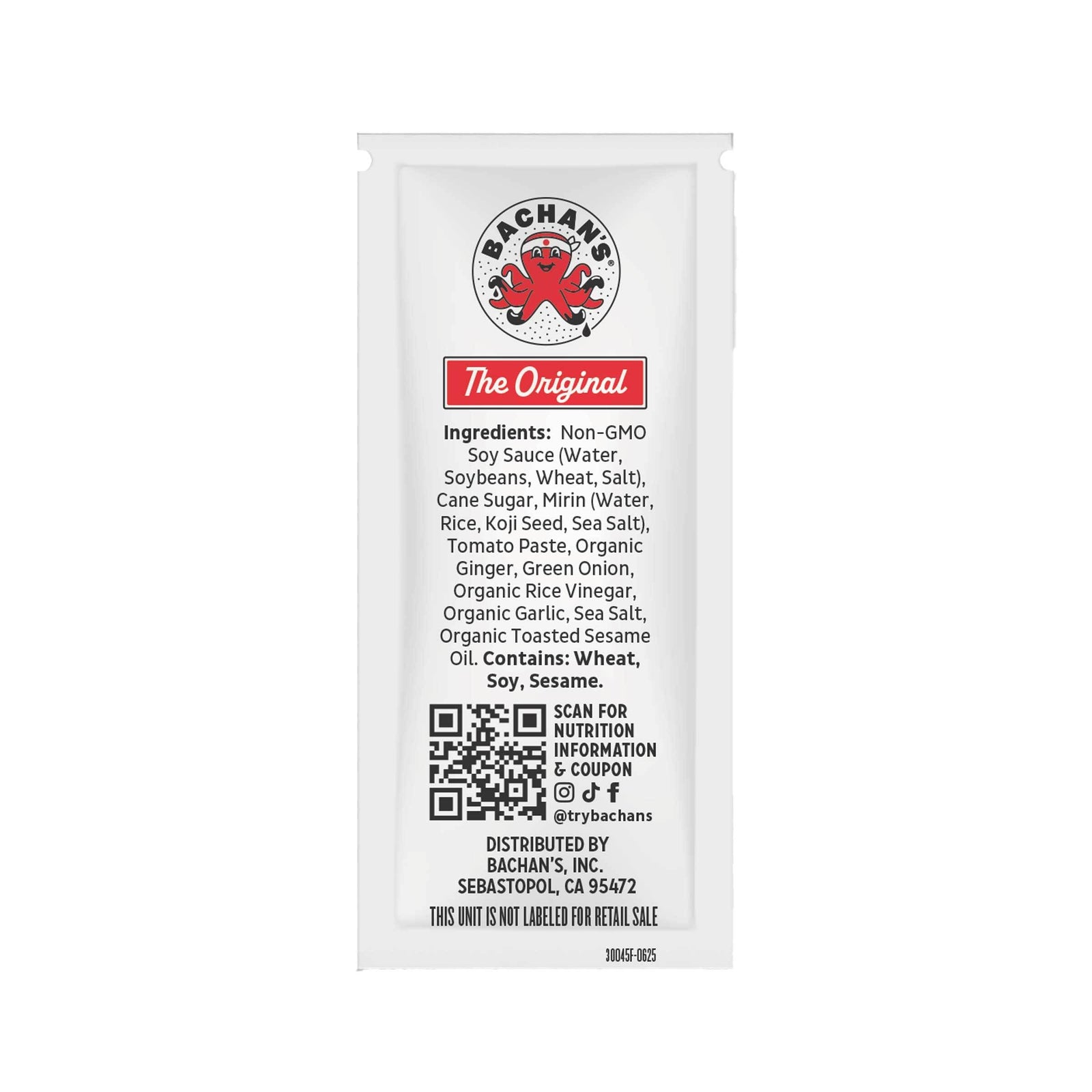 The Original Japanese BBQ Sauce, .35oz - Amber Market Sauce Selection